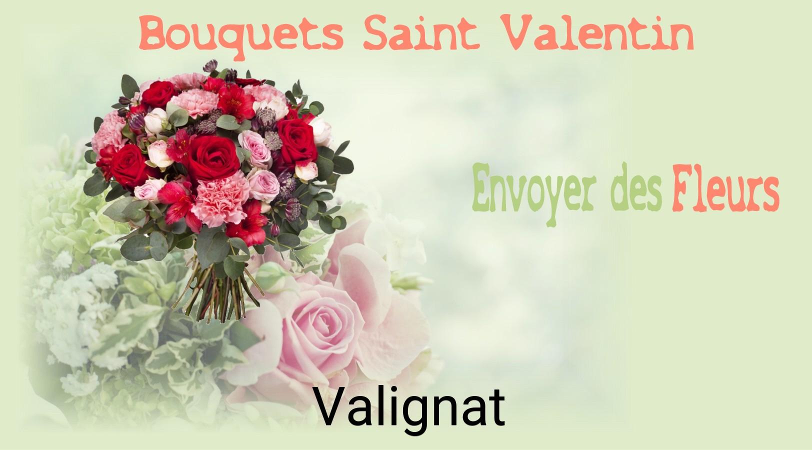 Roses de Saint-Valentin livrées à Valignat